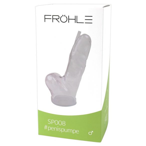 Fröhle SP008 (21 cm) - medicinski anatomski zamjenski cilindar za penis pumpu 