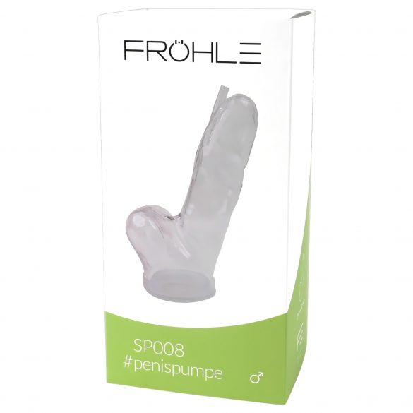 Fröhle SP008 (21 cm) - medicinski anatomski zamjenski cilindar za penis pumpu 