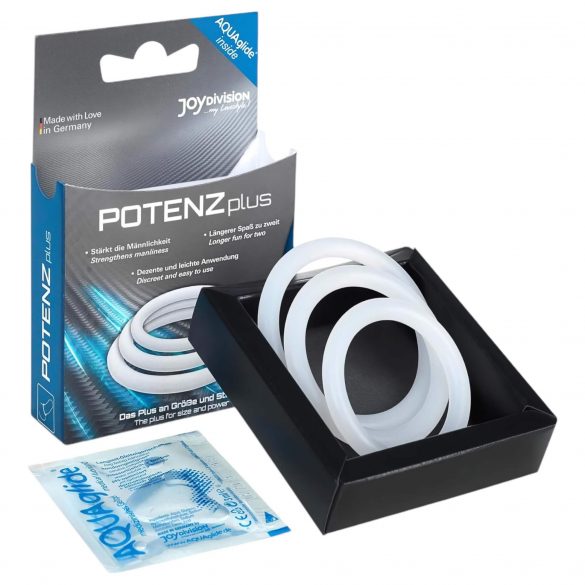 POTENZplus prsten za penis - set (3 kom) 