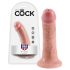 King Cock 6 dilda (15 cm) - prirodni 