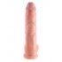 King Cock 10 testisa veliki dildo (25 cm) - prirodan 