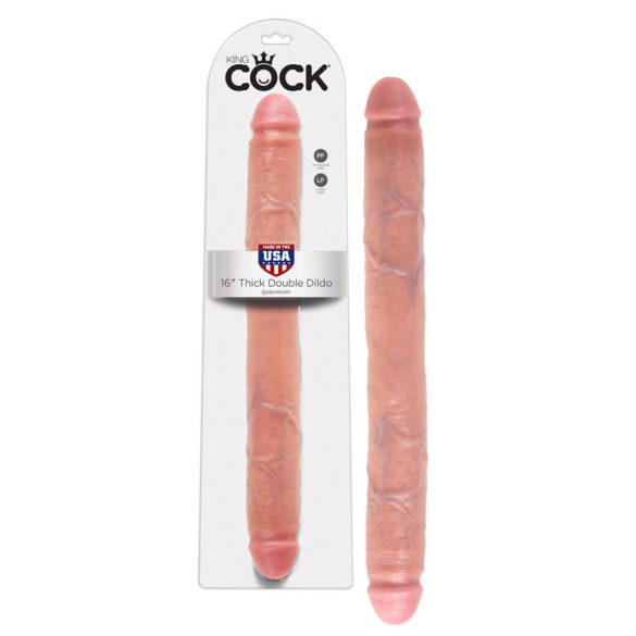 King Cock 16 pari velikih dilda (41 cm) - prirodni 