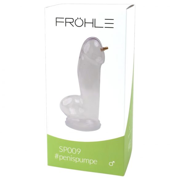 Fröhle SP009 (25 cm) - medicinski anatomski zamjenski cilindar za penis pumpu 