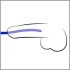 You2Toys - DILATOR - plavi silikonski dildo za širenje uretre (3 kom)