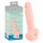 Medicinski - medicinski silikonski dildo (18cm) - prirodan 