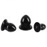 You2Toys - Stretching Plug Kit - set analnih čepova - 3 kom (crni)