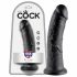 King Cock 8 dildo (20 cm) - crna