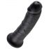 King Cock 8 dildo (20 cm) - crna