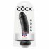 King Cock 8 dildo (20 cm) - crna