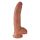 King Cock 9 dildo s testisima (23 cm) - smeđa