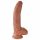 King Cock 9 dildo s testisima (23 cm) - smeđa