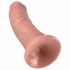 King Cock 8 dilda (20 cm) - prirodni 