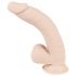 Nature Skin - realistični dildo sa postoljem - prirodni izgled (srednji)