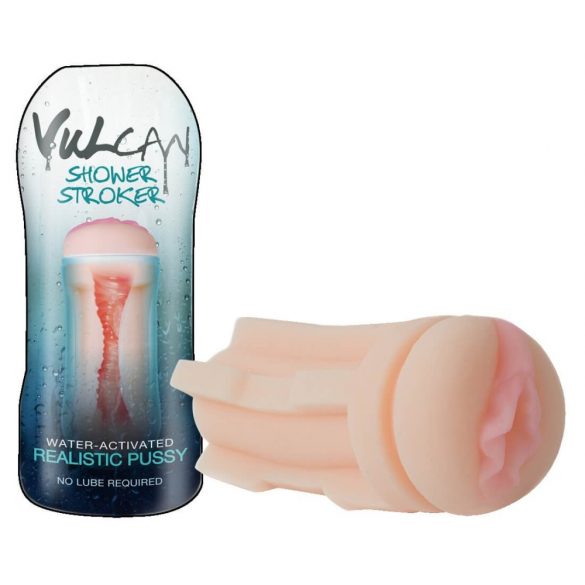 Vulcan Shower Stroker - realistična vagina (prirodna) 