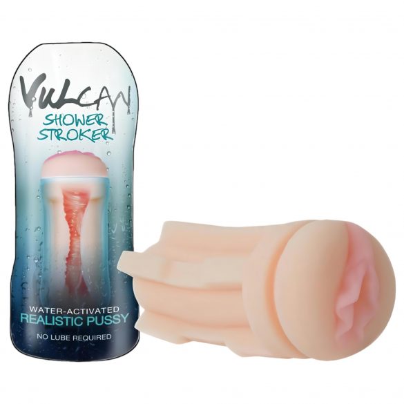 Vulcan Shower Stroker - realistična vagina (prirodna)  