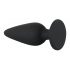 Black Velvet Heavy - 40g analni dildo (crni) 