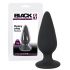 Black Velvet Heavy - 75g analni dildo (crni) 