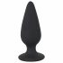 Black Velvet Heavy - 75g analni dildo (crni) 