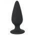 Black Velvet Heavy - 75g analni dildo (crni) 