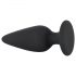 Black Velvet Heavy - 75g analni dildo (crni) 