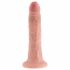 King Cock 7 dildo (18 cm) - prirodni 