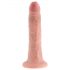 King Cock 7 dildo (18 cm) - prirodni 