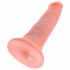 King Cock 5 dilda (13 cm) - prirodni 