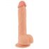 realistixxx - dildo s vakuumskim postoljem (22cm) - prirodan