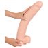 realistixxx Giant 3XL - realistični dildo (42cm) - prirodni