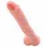 King Cock 14 testisa veliki dildo (35 cm) - prirodan 