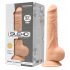 Silexd 9,5 - dildo s usisnom bazom - 24 cm (prirodna boja)