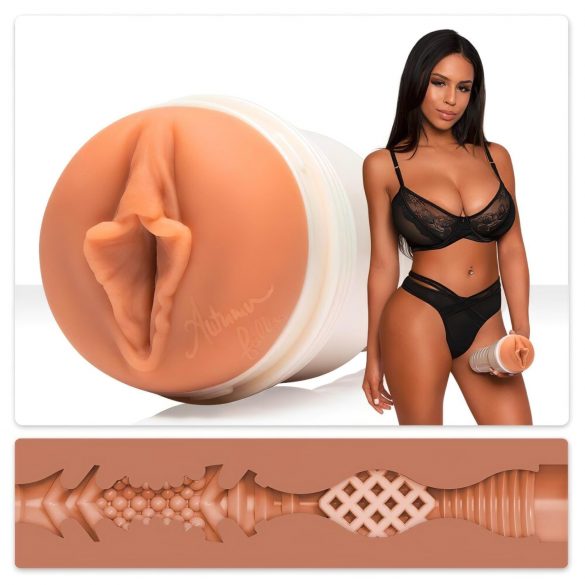 Fleshlight Autumn Falls Cream - realistična vagina (natur)