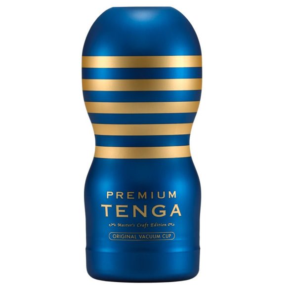 TENGA Premium Original - masturbator za jednokratnu upotrebu (plavi) 