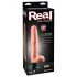 Real Feel Deluxe No.7 - testisi, realistični vibrator (prirodni) 