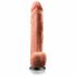 Real Feel Deluxe br.12 - realistični vibrator s testisima (prirodni)