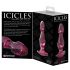 Icicles br. 73 - penis analni dildo (roza) 