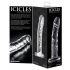 Icicles No. 62 - stakleni dildo u obliku penisa (proziran)