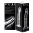 Icicles No. 62 - stakleni dildo u obliku penisa (prozirni)