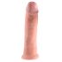 King Cock 10 - veliki dildo (25cm) - prirodan 