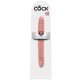 King Cock 12 Slim - realistični dupli dildo (31cm) - prirodan 