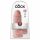 King Cock 9 Chubby - dildo s postoljem i testisima (23 cm) - prirodni