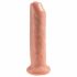 King Cock 7 - realistični dildo (18cm) - prirodni