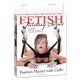 Fetish Position Master - set za vezanje s lisicama (crno) 