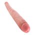 King Cock 16 Tapered - realistični dupli dildo (41cm) - prirodan 