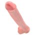 King Cock 15 - dildo s vakumskim postoljem i testisima (38cm) - prirodna boja