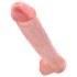 King Cock 15 - dildo s vakumskim postoljem i testisima (38cm) - prirodna boja