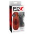 PDX Double Stroker - 2u1 realistični masturbator (smeđi) 