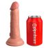 King Cock Elite 6 - realističan dildo (15 cm) - prirodan 