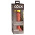 King Cock Elite 6 - realistični dildo (15 cm) - tamni 