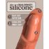 King Cock Elite 6 - realistični dildo (15 cm) - tamni 